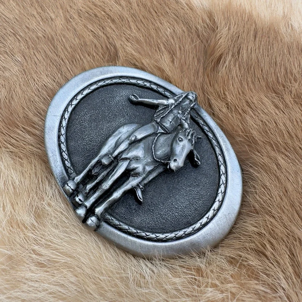 VTG Appeal To The Great Spirit Belt Buckle M&M Limited USA 1982 Native American